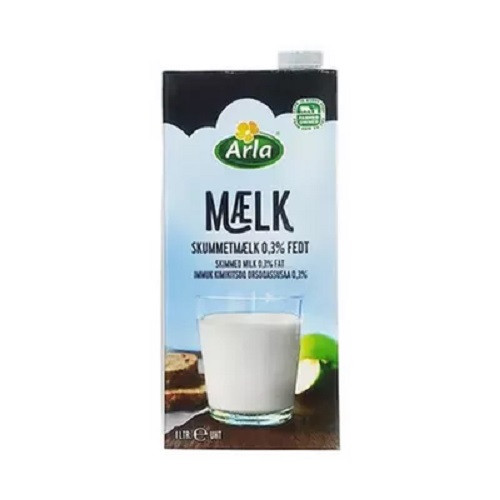 আরলা স্কিমড ০.৩% ইউ এইচ টি দুধ