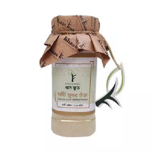 খাস ফুড যষ্টি মধুর গুঁড়া ১০০ গ্রাম