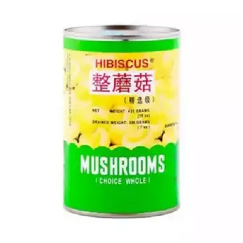 হিবিস্কাস মাশরুম চয়েস সম্পূর্ণ ক্যান ৪২৫ গ্রাম