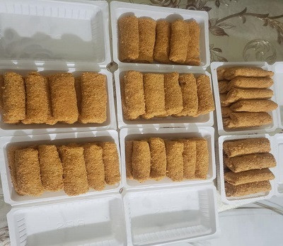 ভেজিটেবল নুডুলস রোল ১০ পিস