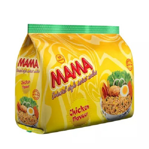 মামা নুডলস চিকেন ফ্লেভার ১০ প্যাকেট