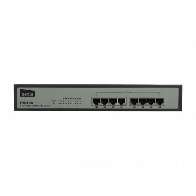 Netis PE6108 8 Port Fast Ethernet PoE Switch