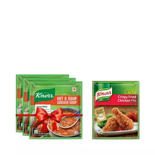 নর ক্লাসিক হট অ্যান্ড সোর চিকেন স্যুপ (৩টি কিনুন ১টি ক্রিস্পি ফ্রাইড চিকেন মিক্স ৭৫ গ্রাম ফ্রি)