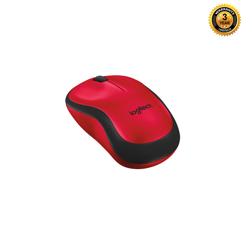 LOGITECH MOUSE WIRELESS M221 SILENT RED (910-004884)