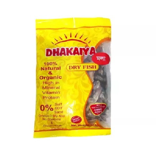 ঢাকাইয়া মলা শুটকি ১২৫ গ্রাম