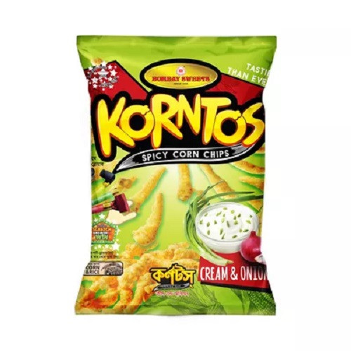 বোম্বে সুইটস কর্নটোস ক্রিম এবং পেঁয়াজ
