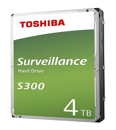 TOSHIBA SURVEILLANCE HARD DRIVE 4TB 3.5" SATA