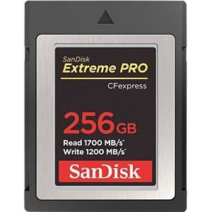 SanDisk Compact Flash Card 256 GB EXTREME PRO