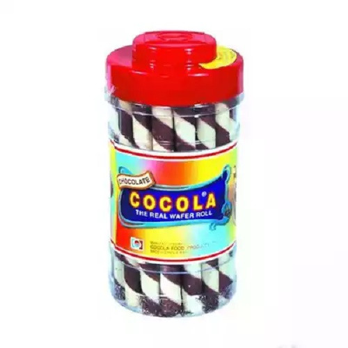 কোকোলা চকলেট ওয়েফার রোল জার