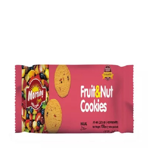 মর্নিং ফ্রেশ ফল এবং বাদাম কুকিজ ১৫০ গ্রাম)