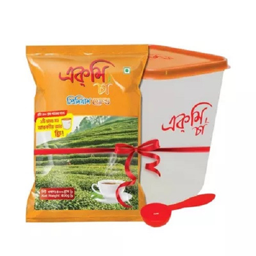 একমি চা প্রিমিয়াম গোল্ড (ফ্রি প্লাস্টিকের জার সাথে ১ টি চামচ
