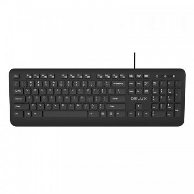 Delux KA193U USB Multimedia Keyboard