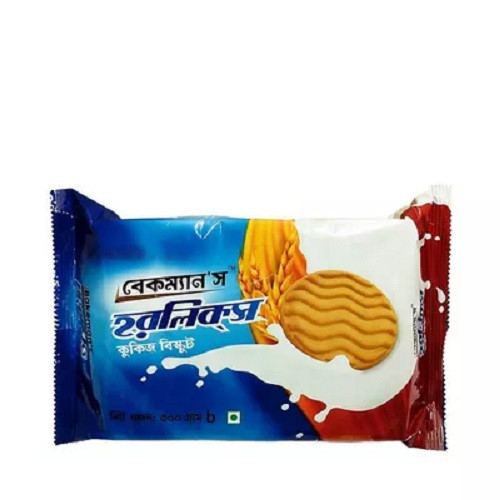 বেকম্যান'স হরলিক্স কুকিজ বিস্কুট ২৫০ গ্রাম