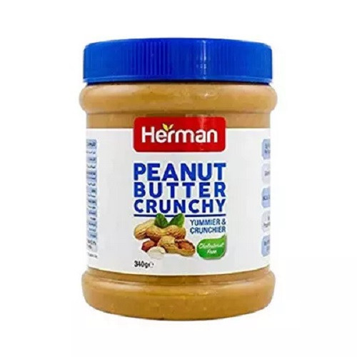 হারম্যান পিনাট বাটার ক্রাঞ্চি ৩৪০ গ্রাম