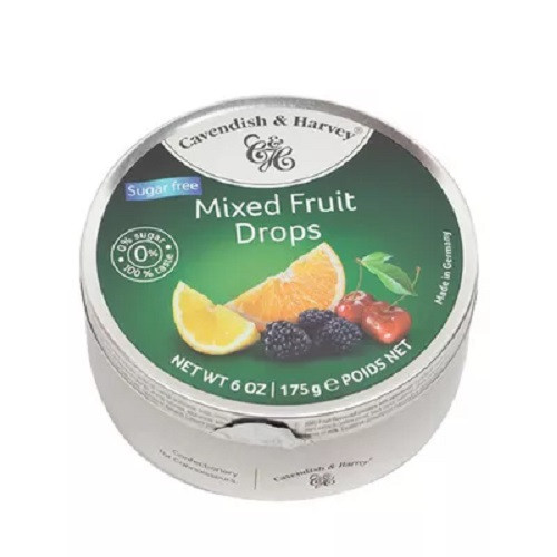 ক্যাভেন্ডিশ এবং হার্ভে ক্যান্ডি সুগার ফ্রি মিক্সড ফ্রুট ড্রপ