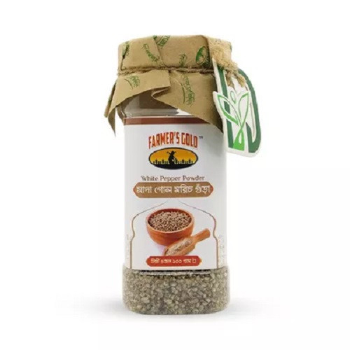 ফার্মার‘স গোল্ড সাদা গোল মরিচ গুঁড়া ১০০ গ্রাম